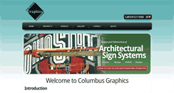 Desktop Screenshot of columbusgraphicsinc.com